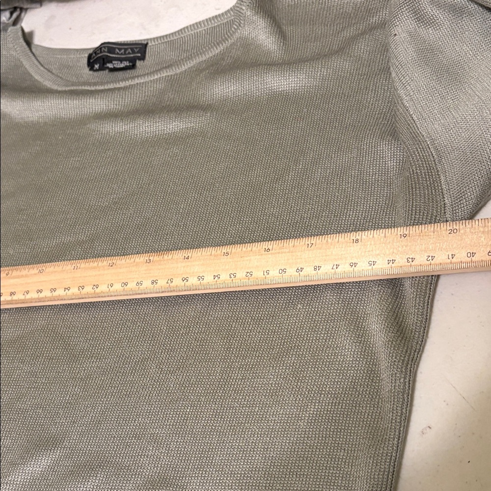 Gray Knit Men's Tank Top - Picture 3 of 6